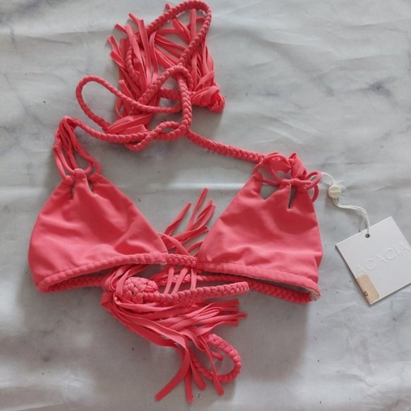 Acacia SWIM Tunnels Bikini Top Ginger - Picture 4 of 8